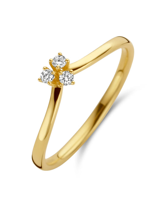 14K Juliet ring 0,09ct Wvs Spirit Icons