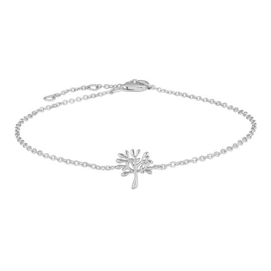 Rhd. sølv armbånd TREE52 10mm Siersbøl