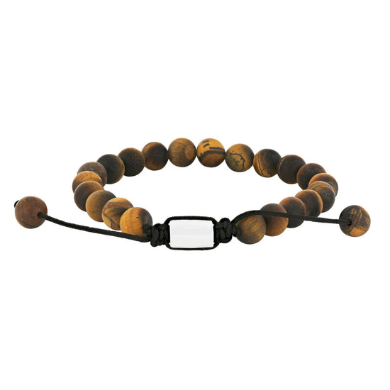 SON armbånd tiger eye 8mm 19-25cm