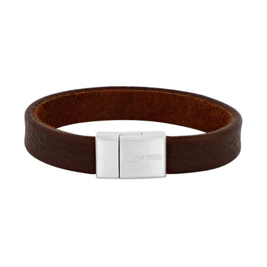 SON armbånd mørkebrun kalveskind Son of Noa