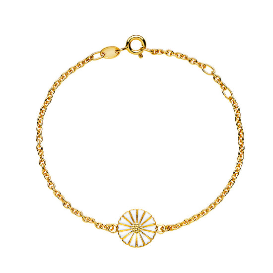 Marguerit Armbånd forgyldt 11mm Lund