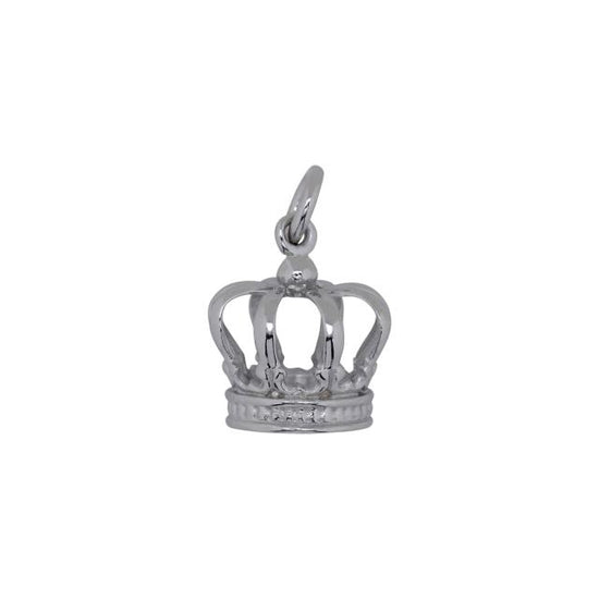 SØLV CHARMS KRONE - Siersbøl