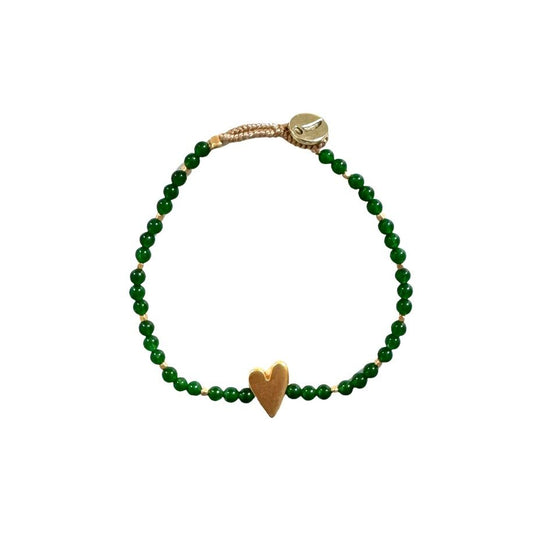 AE - Lulu Rosie Green Jade (13) Armbånd Ibu Jewels