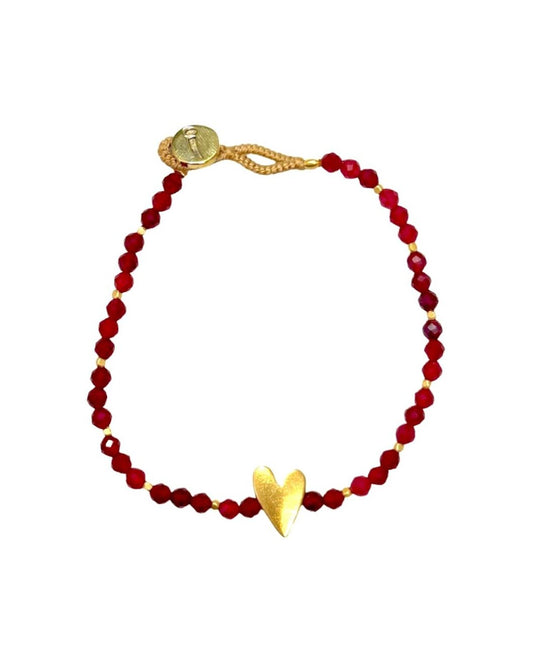 AE - Lulu Rosie Ruby (22) Armbånd Ibu Jewels