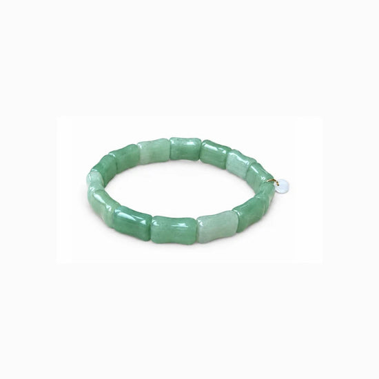 Alva Grøn Aventurin Stretch Bangle Soï