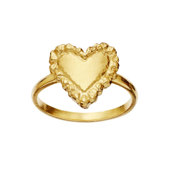 Abra Ring forgyldt Maanesten