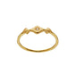 Annie Ring forgyldt Maanesten