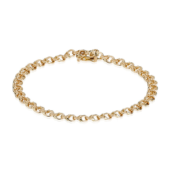 14K Bismark 4,00mm Guld Armbånd