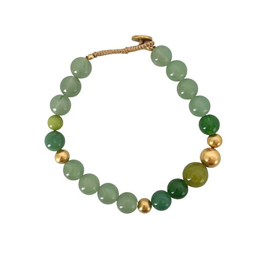 BOB - Armbånd Big Bo Blandet N-GRØN Ibu Jewels