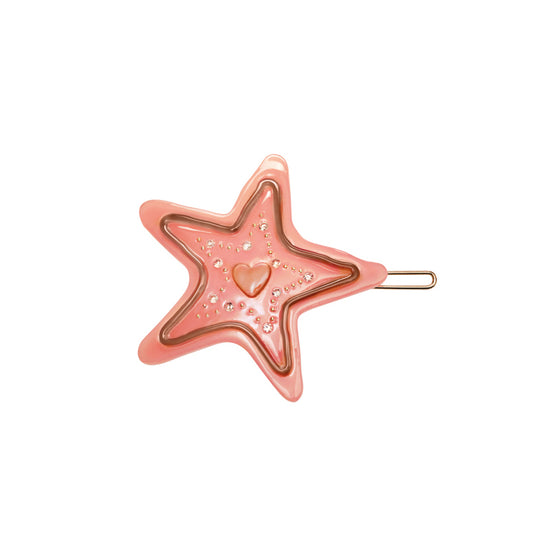 Big Star Hair Clip Flamingo Pink - Maanesten Helmstedt
