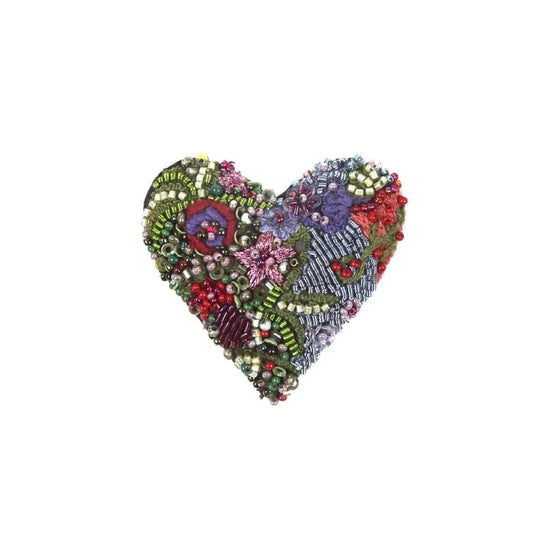 Blooming Heart Brooche Trovelore