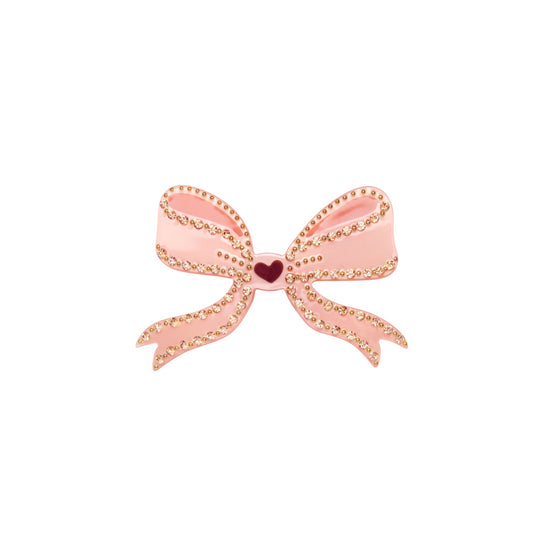 Bow Hair clip Blush Maanesten