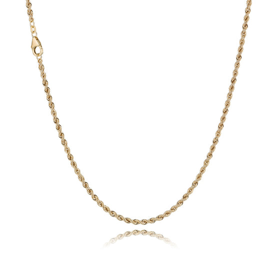 8K Cordel 2,70mm guld armbånd