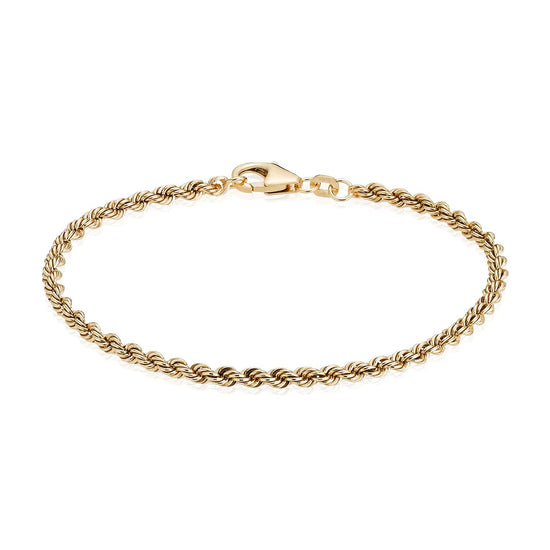 14K Cordel 3,20mm Guld armbånd