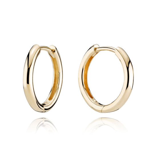 14K Knæk Creoler 2,20mm guld