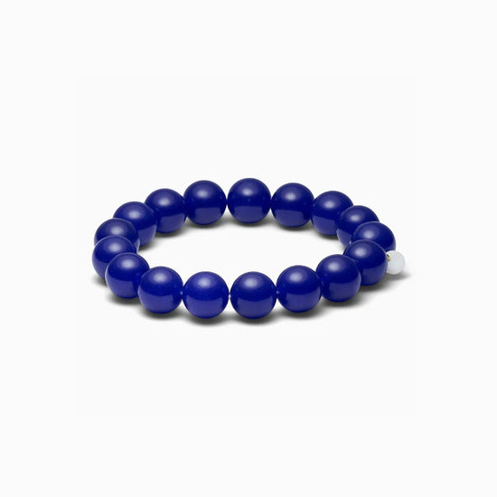 Chunky Lapis Lazuli Stretch Armbånd - Soï