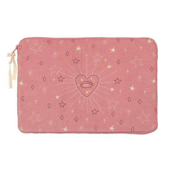 Compuler sleeve 13" Pink Theatre Magic Maanesten