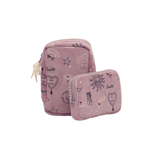 Dreams Makeup Bag Purple Theatre Magic Maanesten
