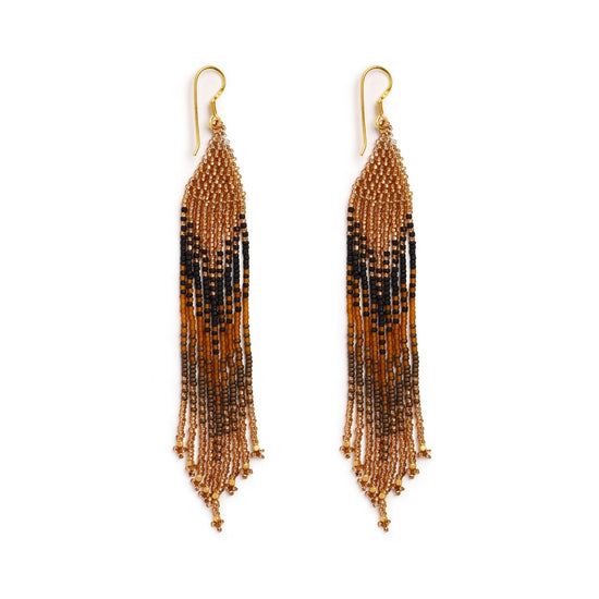 EK - Ørering Elan Brown (06) - Ibu Jewels