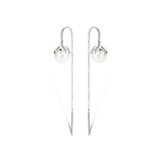 EMILY ørehænger PEARL sølv Spirit Icons