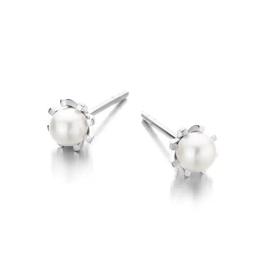 EMILY ørestikker PEARL sølv Spirit Icons