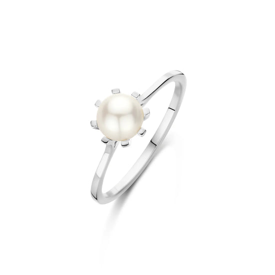 EMILY ring PEARL sølv Spirit Icons