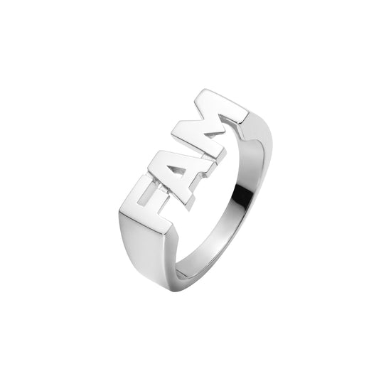 FAM Ring rho. sølv Maria Black