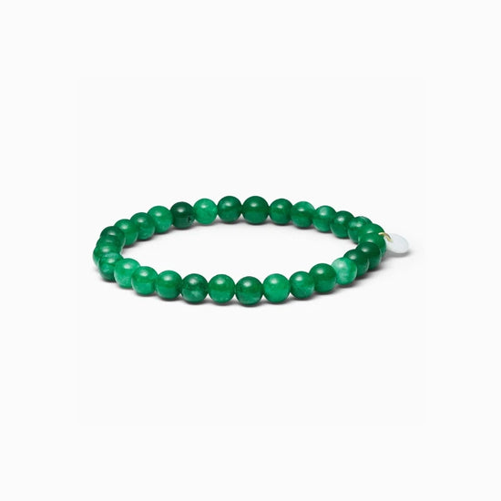 Essential Grøn jade Stretch Armbånd Soï