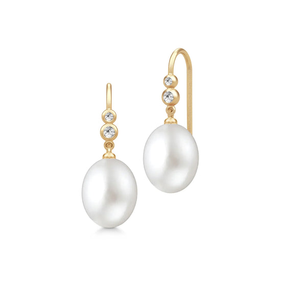 Perla Earrings forgyldt Julie Sandlau