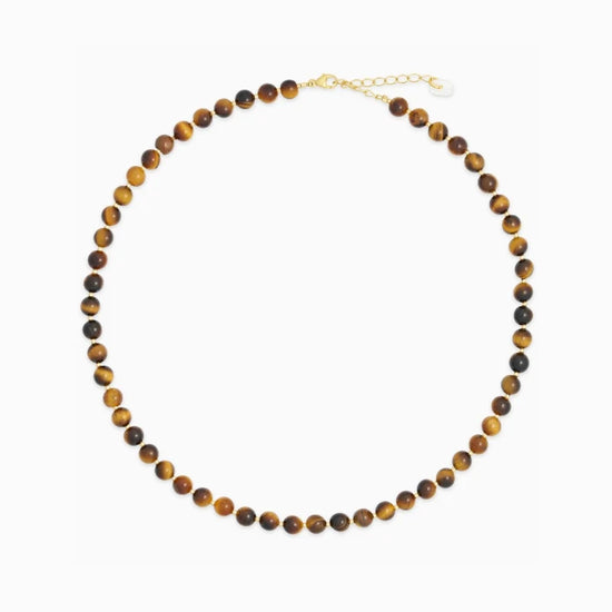 Hailey Tiger Eye Halskæde Soï