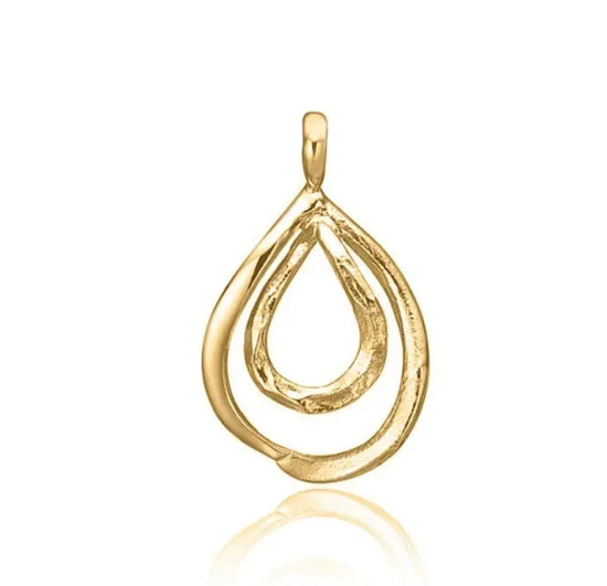 Halssmykke fg. sølv med ankerkæde 42-45-50 Blicher Fuglsang