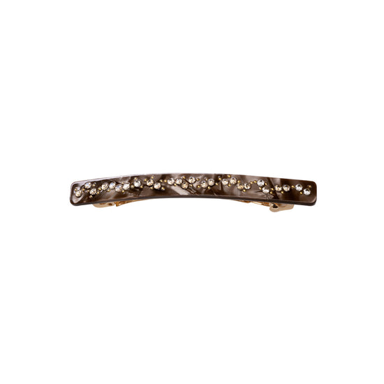 Juin Hairclip Chocolate Maanesten