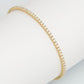 LG 18K Aligned Tennis armbånd Lab-grown DEF/VS Brillant cut