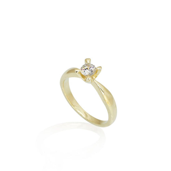 LG 14K Celebrate ring 0,35ct F-G/SI str. 50 RG