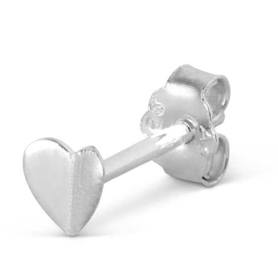 Heart Wings earring sølv 1 pcs LULU