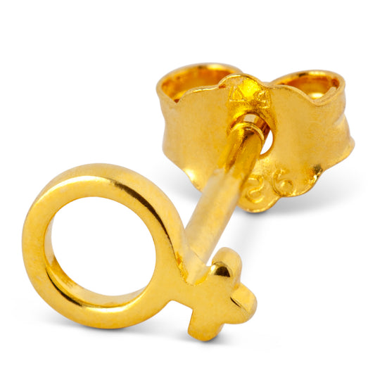 Venus earring forgyldt 1 pcs LULU