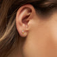Ice cone earring forgyldt 1 pcs LULU