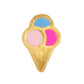 Ice cone earring forgyldt 1 pcs LULU