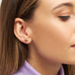 Croissant earring forgyldt 1 pcs LULU