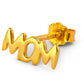 Word Mom 1 pcs earring forgyldt Lulu