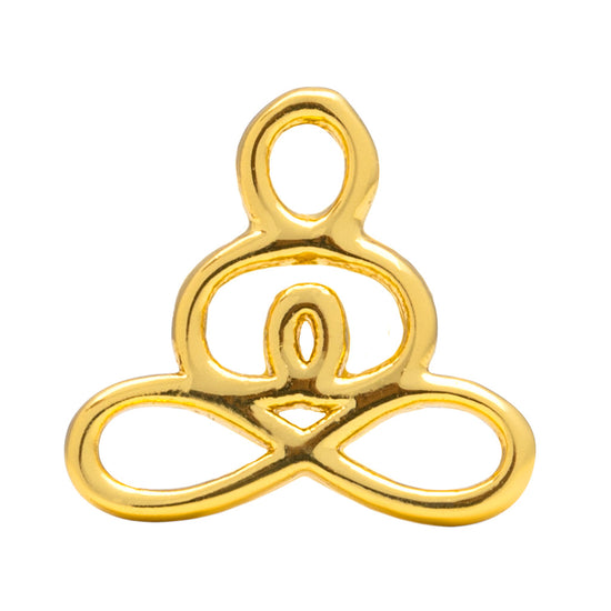 Zen earring 1 pcs sølv Lulu