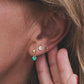 Smile earring 1 pcs forgyldt LULU