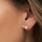 Bouquet Burnt Coral forgyldt earring 1 pcs LULU