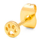 Dog earring 1 forgyldt pcs LULU