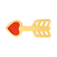 Amor earring 1 pcs forgyldt Lulu