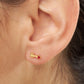 Amor earring 1 pcs forgyldt Lulu