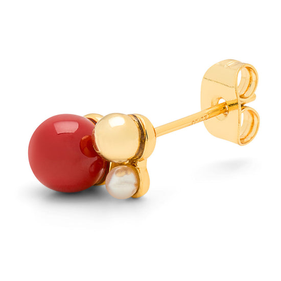 Bouquet The Classic earring 1 pcs forgyldt LULU