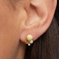 Bouquet Lemon earring 1 pcs forgyldt LULU