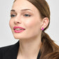 Single Bouquet Cloud Electric Fuchsia Pink ørering forgyldt messing LULU Copenhagen