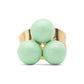 Trio earring 1 pcs - enamel Seasalt Green LULU Copenhagen